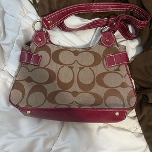 Coach shoulder purse